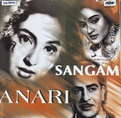Sangam / anari - (import ) music cd Audio CD Limited Edition(Hindi - Lata rafi Mukesh Shailendra)