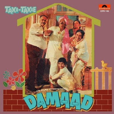 Damaad & Taxi-Taxie - 2392 146 - Cover Reprinted - LP Record Vinyl Standard Edition(Hindi - Asha Bhosle, Mohd Rafi, Kishore Kumar, Lata Mangeshkar)