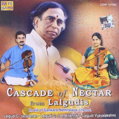 Cascade Of Nectar From Lalgudis Audio CD Standard Edition(Kannada - Lalgudi G.Jayaraman ,Lalgudi G,J,R,Krishnan)