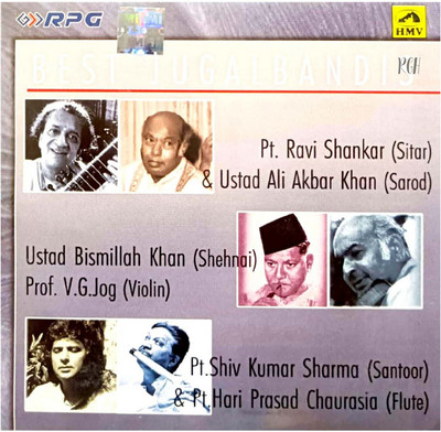 Best Jugalbandis Pt Ravi Shankar Ustad Ali Akbar Khan RGH Audio CD Standard Edition(Hindi - VARIOUS)