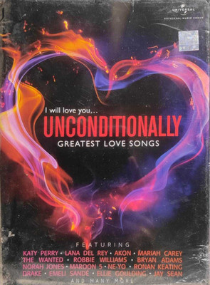I WILL LOVE YOU UNCONDITIONALLY GREATEST LOVE SONG Audio CD Standard Edition(Hindi - VARIOUS ARTIST)