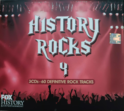 History rocks - 4 Audio CD Limited Edition(English - Judas priest Jhonny cash elvish)