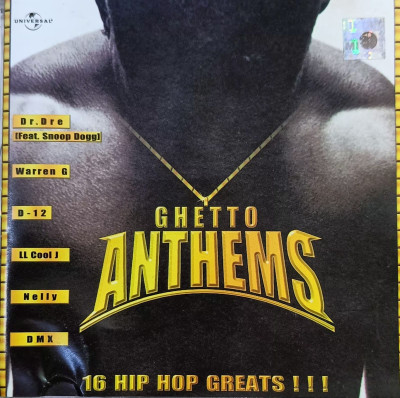 Ghetto anthems (music audio cd) Audio CD Limited Edition(English - Warren g , dmx, foxy brown and many more)