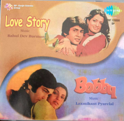 LOVE STORY / BOBBY Audio CD Limited Edition(Hindi - MANNA DE AMIT KUMAR SHAILENDRA)