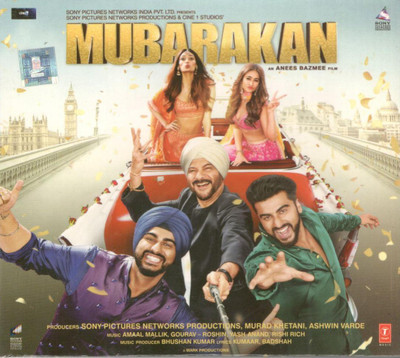 Mubarakan Audio CD Standard Edition(Hindi - Sonu Nigam, Armaan Malik, Mika Singh, Neeti Mohan, Tulsi Kumar)