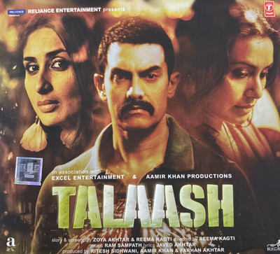 Talaash (music audio cd) Audio CD Limited Edition(Hindi - Sona mohpatra , ram Sampath ,vishal Dadlani and many more)