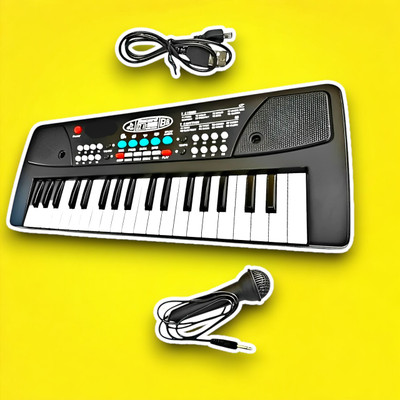 Shamsa X179 126 Keys Piano Toy with Microphone, USB Power Cable & Sound Recording X179 126 Keys Piano Toy with Microphone, USB Power Cable & Sound Recording Analog Portable Keyboard(37 Keys)
