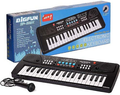 Haulsale BF-430 37 Key Piano Keyboard Toy with Power Option, Recording and Mic, Electronic Piano Keyboard Multi-Function Portable Piano Keyboard Analog Portable Keyboard(37 Keys)