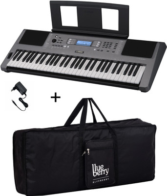 YAMAHA PSR-I300 With Blueberry KB-50 Bag, Digital Portable Keyboard(61 Keys)