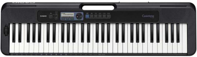 Casio CT-S300 Casiotone 61-Key Touch Sensitive Portable Keyboard with Piano tones, Black(61 Keys)