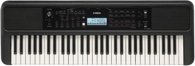 YAMAHA PSR-E383//IN Yamaha PSR-E383 Portable Keyboard 61 Keys (Adaptor Included) Digital Portable Keyboard(61 Keys)