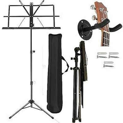 Urban Infotech notation Music Stand | Notes Sheet Stand | Book Stand ,Light weight Lyrics Stand Folding Stand