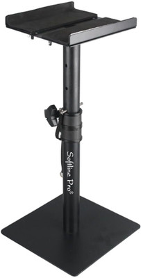 Softline Pro SP 903 VT Desktop Studio Monitor Speaker Stand Adjustable Top Plates - Single Non-Folding Stand