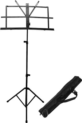 TechBlaze Adjustable Notation Stand Strong and Lightweight Folding Stand with Clip Holder Notation Stand