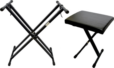 Belear S-9, Piano and Keyboard Stand, With Chair Keyboard Stand