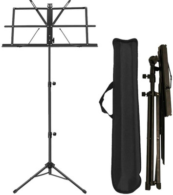 Urban Infotech Foldable Sheet Music Stand with Adjustable Height and Carry Bag Folding Stand