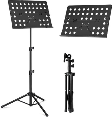 Softline Pro SP02 Music Sheet Stand-Metal Professional Portable Foldable Notation Stand Sheet Music Stand