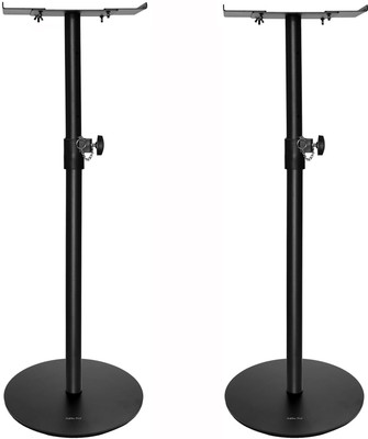 Softline Pro SP 801 RV Studio Monitor Stand Wide Variable Top Plate Round Base (Set of 2) Folding Stand