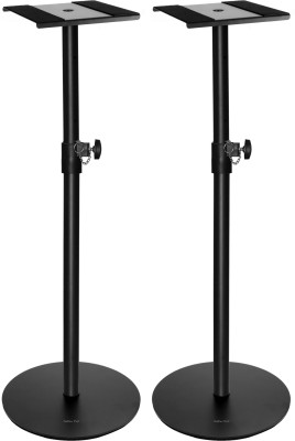 Softline Pro SP 801 HR Heavy Duty Studio Monitor Stand with Round Base (Set of 2) Non-Folding Stand