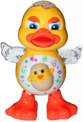 SNM97 Dancing Duck with Music Flashing Lights and Real Dancing Action_134(Yellow)