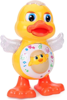 my star trading Dancing Duck with Music Flashing Lights and Real Dancing Action(Multicolor)