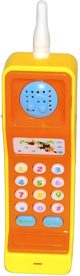 hda group Smart Phone Cordless Feature Toys Mobile for Musical Toys for Kids (Pack of 1)(Multicolor)