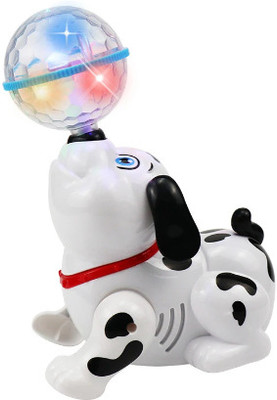 Tiny Miny Dancing Dog Toy(White)