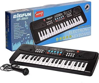 Prapti Mart Electronic Piano Keyboard with Microphone 37 Keys Musical Toys Piano for Kids(Multicolor)