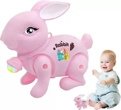 hda group HDA Musical Rabbit Toy(Multicolor)