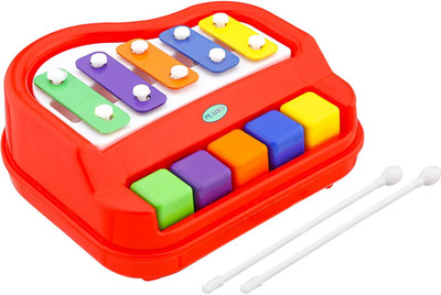 Superstore BeOne Multi Musical Keys Xylophone & Piano for Kids & Toddler(Red)