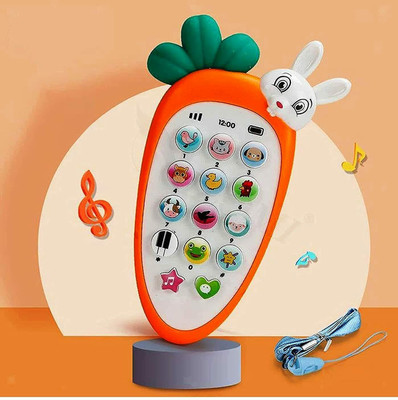 Adhira Toys Smart Phone Toys Rabbit Phone Smart Phone Cordless Feature(Multicolor)