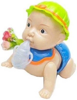 Kid Kraze Crawling Baby toy with 3D Light and Music, Battery operated_248(Multicolor)