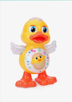 ost company Dancing DUCK with Music Flashing Lights(Multicolor)