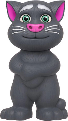 Divya Drishti Deva Talking Tom Black Edition – Interactive Cat Toy for Kids(Black)