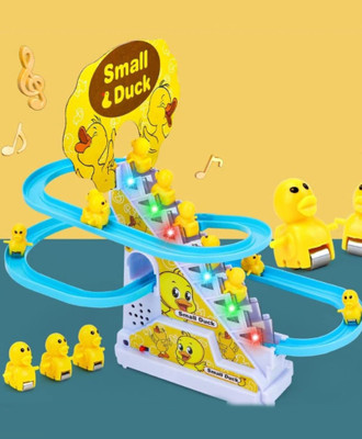 Vaniha Duck Slide Toy Set, Duck Track Toys for Kids(Multicolor)