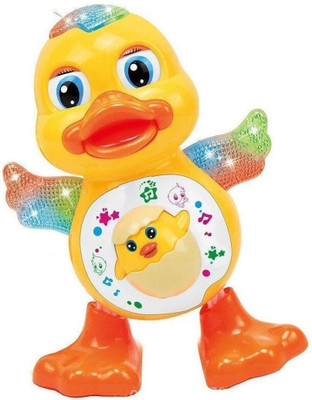 SNM97 Dancing Duck with Music Flashing Lights and Real Dancing Action_203(Yellow)
