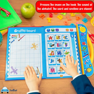 Nafhotoz Vocabulary & Language Builder – Sound Book for Early Learning(Multicolor)