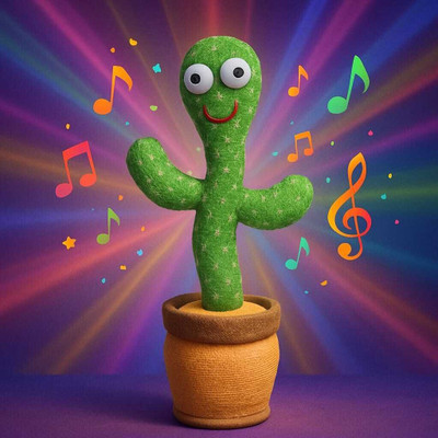 mahata enterprise Musical Dancing Cactus toy(Green)