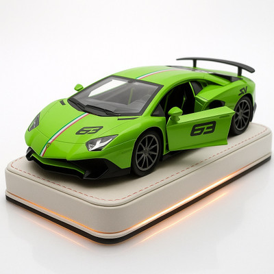 Ignite 1:36 Scale Alloy Lamborghini Car Toy Diecast Metal Pull Back Action for Kids(Green, Pack of: 1)