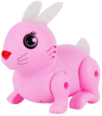KTRS Jumping Hopping Rabbit Pet Electronic Walking Toy for Kids(Assorted Colours) p(Multicolor)