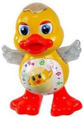 SNM97 Dancing Duck with Music Flashing Lights and Real Dancing Action_65(Yellow)