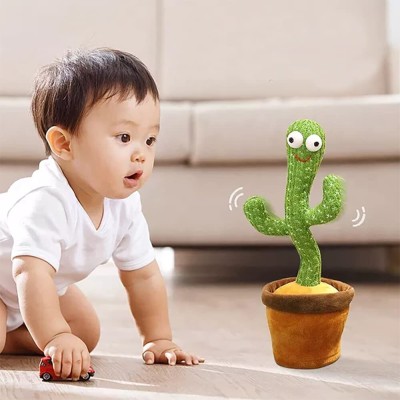 Onshhm Dancing & Talking Cactus Toy, Funny Education, Creative Kids Musical Toys(Multicolor)