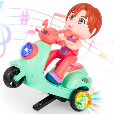 Tinywonders Musical Scooter Big Size(Multicolor)