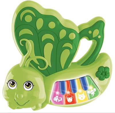 RIGHT SEARCH Butterfly Piano for kids is a delightful musical instrument designed to spark(Multicolor)