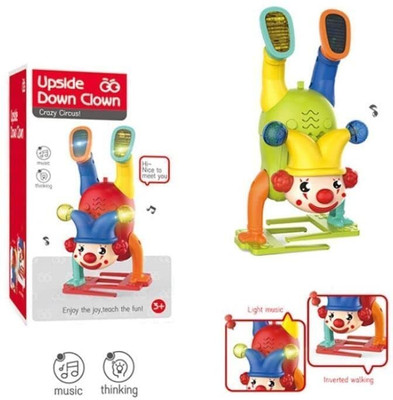 AASTHA IMAGINE Monkey Drummer Toy with Light, Music and 360 Degree Rotation Toys(Brown)