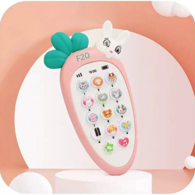 Mahi Zone Rabbit Mobile for Kids to Play with Lights & Music Toy_69M(Multicolor)