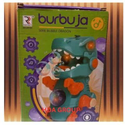 hda group Dinosaur Bubble Maker Machine with Colorful LED Lights Musical & Walking Dino(Multicolor)