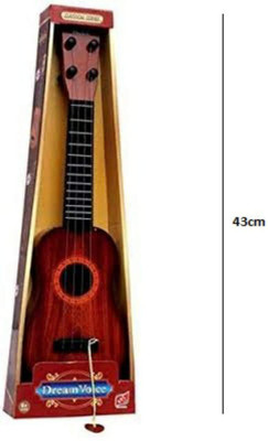 Sahaj Enterprise Acoustic Guitar for Beginners with Accessories(Brown)