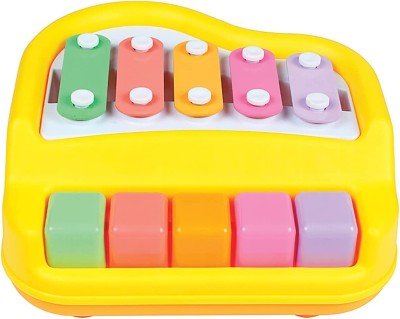 radhey preet Beautiful Melody Xylophone For Adults, Children, & Kids | Available in 5 Key(Yellow)