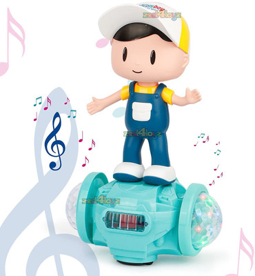 mega star Super Hero Dance Hero Dancing Light and Music Figure Revenge Robot Toy(Multicolor)